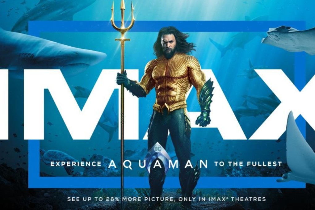 An IMAX theatre poster advertising the experience of watching the superhero movie in a wide screen. SCMP Pictures (UNDATED HANDOUT)