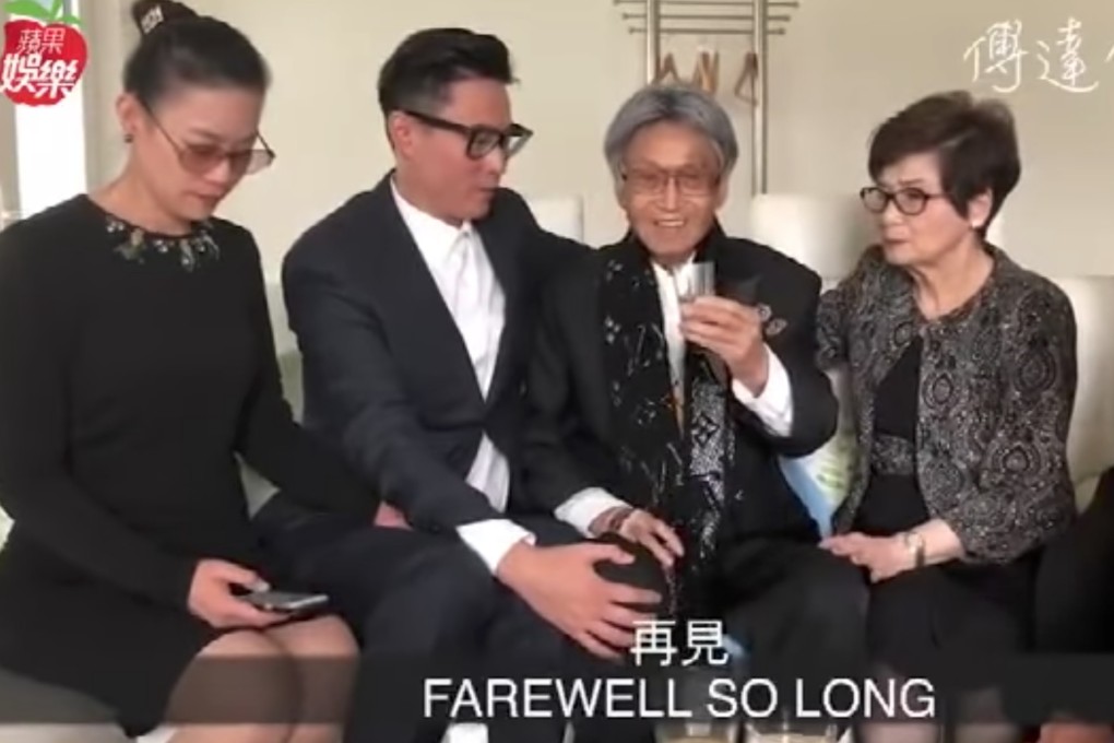 Fu Da-ren, Taiwanese television presenter and cancer patient, was an advocate of assisted suicide who took a lethal drug and died in front of video cameras at a clinic in Zurich last June. Photo: Handout