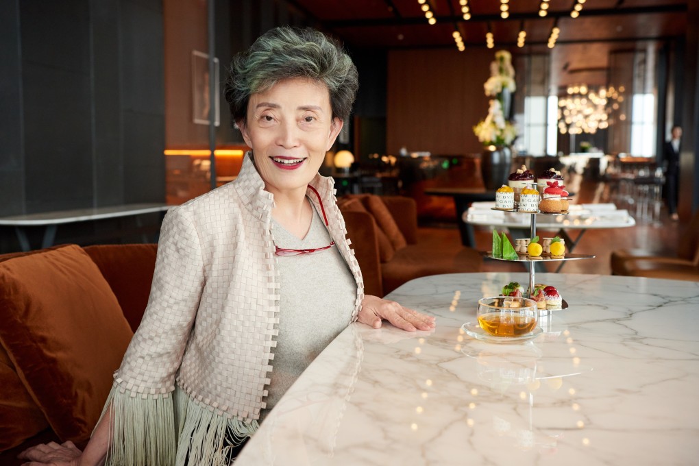 Trainer of Chinese models Grace Han, commonly known as Auntie Han, at the Bulgari Hotel in Shanghai. Photo: Will Wu