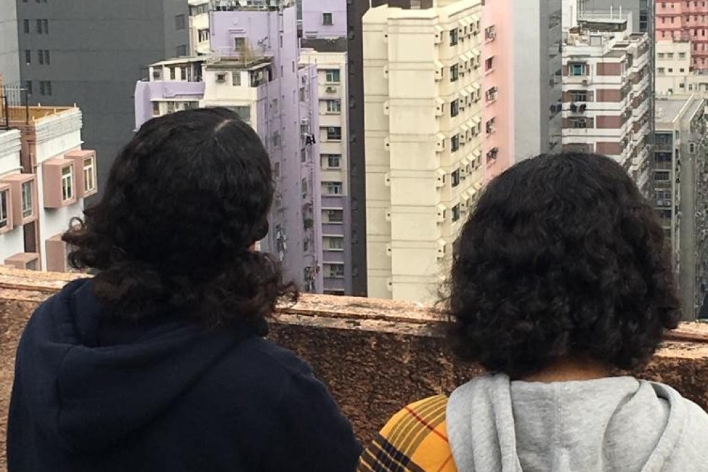 The two sisters have been stuck in Hong Kong since September. Photo: Handout