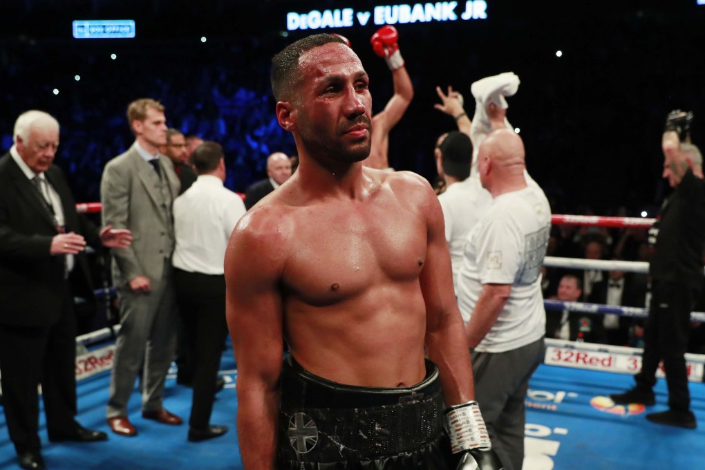 James DeGale announced his retirement from boxing on Thursday days after his defeat against Chris Eubank Jnr. Photo: Reuters