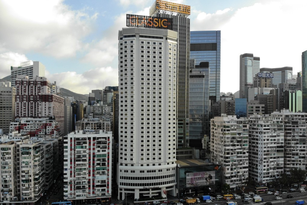 The Excelsior Hong Kong, a four-star hotel located at Causeway Bay, is owned and operated by Mandarin Oriental International. Photo: Martin Chan