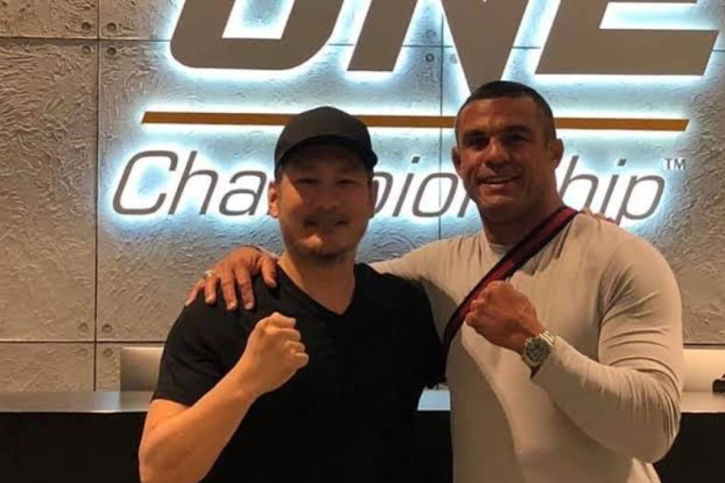 Vitor Belfort (right) is One Championship chairman and CEO Chatri Sityodtong’s latest big-name addition. Photo: Twitter