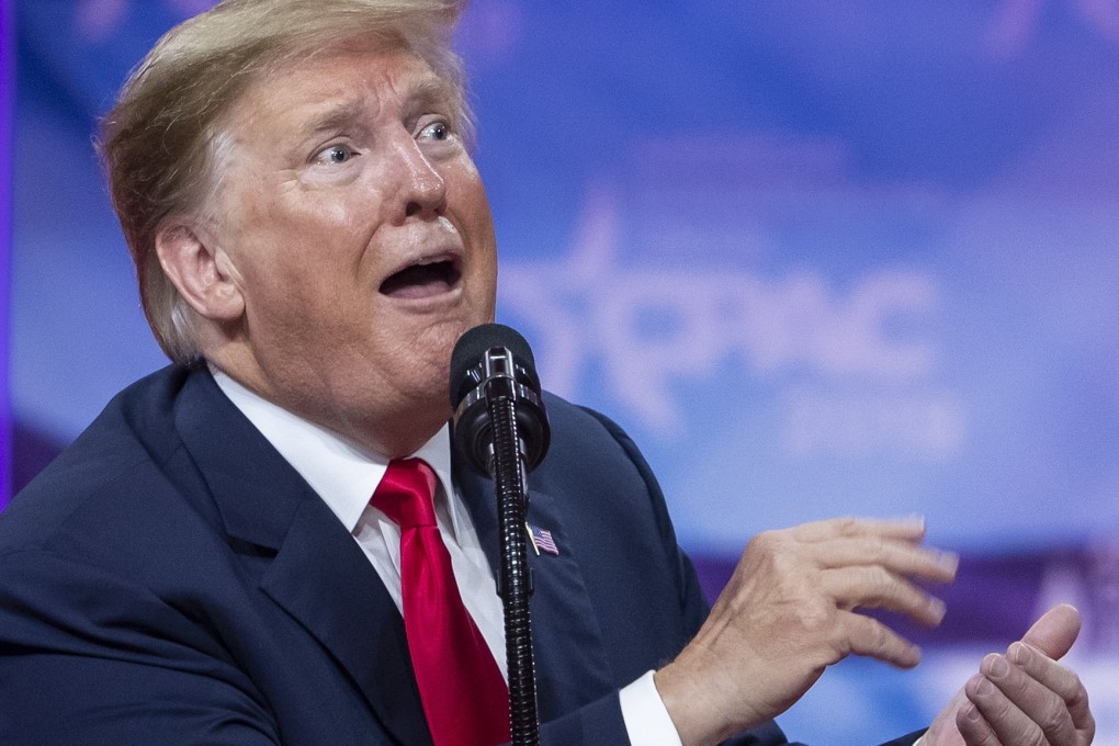 US President Donald Trump speaks at the 46th annual Conservative Political Action Conference (CPAC). Photo: EPA