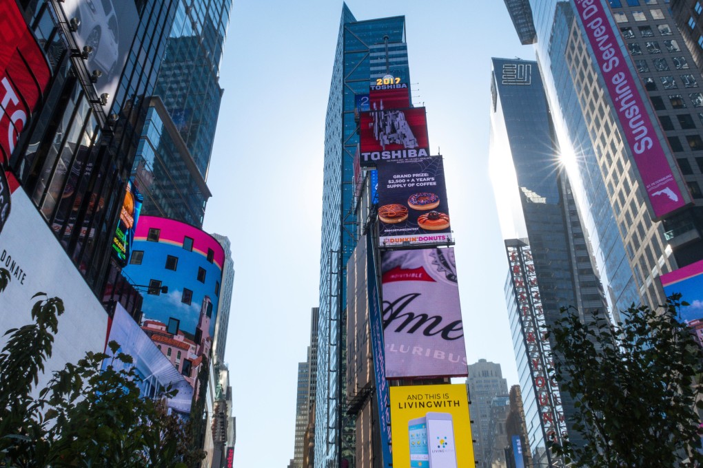 The global LED display market is a high growth area for manufacturers, and according to research firm Futureforce Consulting, the sales of LED displays hit US$5.3 billion in 2017, with US$1 billion of that in North and South America. Photo: Handout