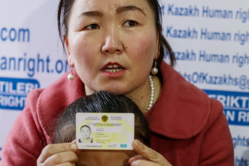 Gulzira Auelkhan spent nearly two years in “re-education” and work in China and is back in Kazakhstan with her five-year-old daughter. Photo: AFP
