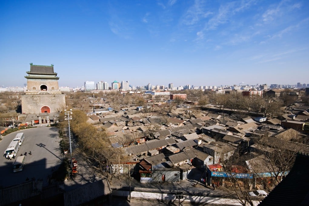 Hutong neighbourhood rooftops in Beijing. The capital’s networks of old alleyways are a major draw for visitors looking for a flavour of the old city. Photo: Alamy