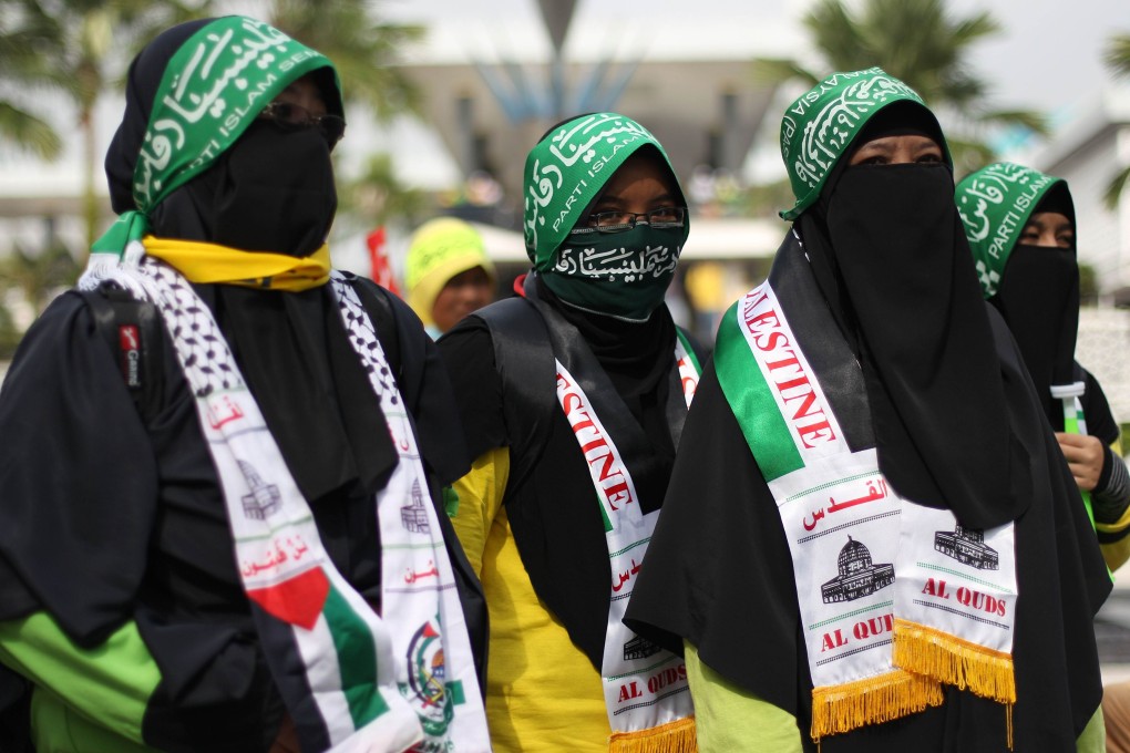 Supporters of the Pan-Malaysian Islamic Party (PAS) in Kuala Lumpur. Photo: AFP