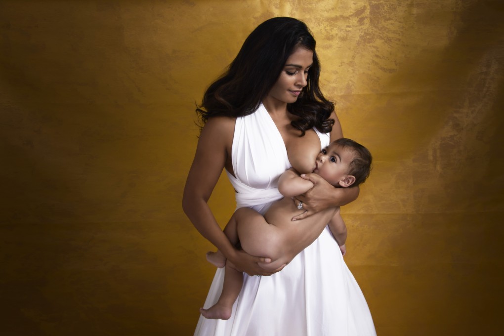 The #Ittasteslikelove campaign aims to normalise breastfeeding in Hong Kong, where 40 per cent of women who nurse in public say they experience negative reactions to it. The photo shoot was done as part of the campaign. Photo: Eva Thieulle (Eva Portraits)