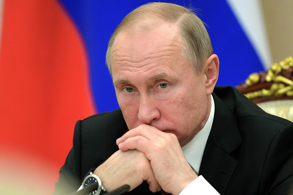 Russian President Vladimir Putin chairs a cabinet meeting in the Kremlin, in Moscow, on February 27, 2019. Photo: AP