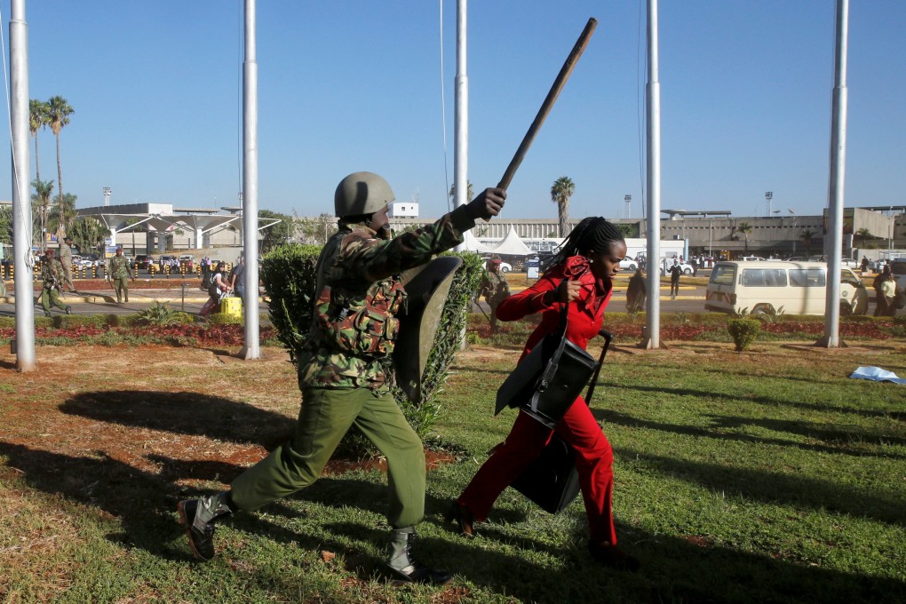 Riot police deployed as strike strands hundreds of travellers at Kenya ...