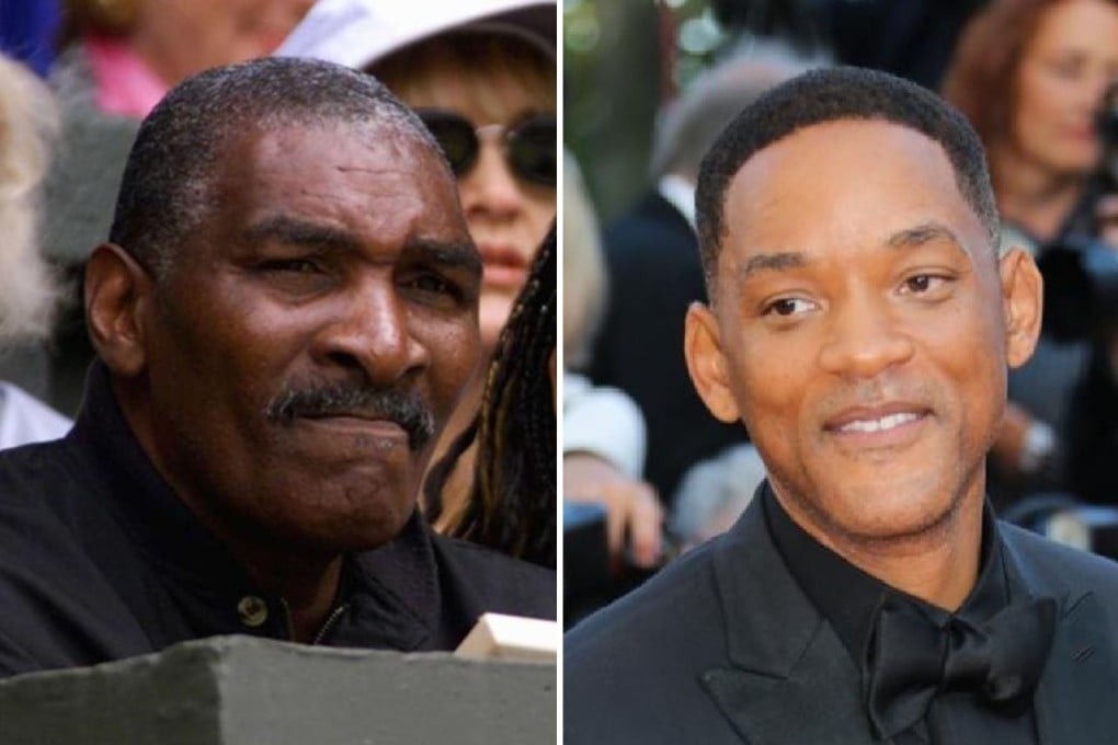 Richard Williams (left) and film star Will Smith, who is slated to play him in the biopic “King Richard”. Photos: AP