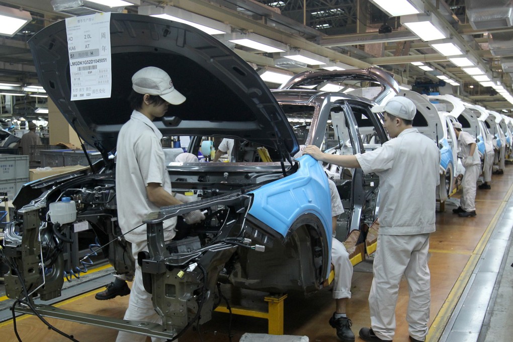 The global car supply chain is long and complex, with many parts are made in China before then being sent to other countries for assembly into finished cars. Photo: Handout