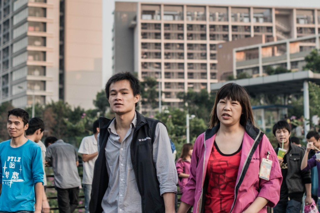 The average monthly salary for women in China is 6,497 yuan (US$970), 78.2 per cent of a man’s wages, the study found. Photo: AFP