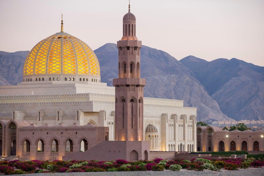 The Grand Mosque in Muscat, Oman. Picture: Alamy