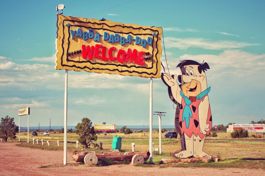 Bedrock City, in Arizona, invites you to meet the Flintstones no more. Photo: Ryan Polei