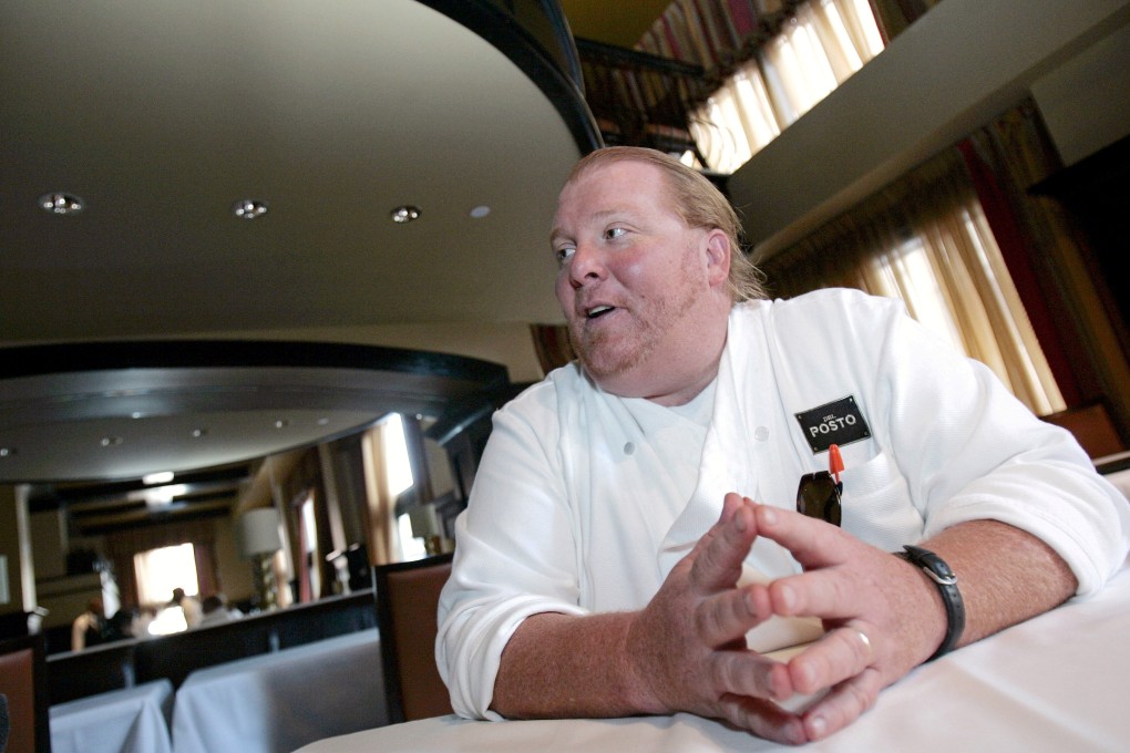 Celebrity chef Mario Batali at the restaurant Del Posto in New York in 2006. Del Posto is part of a 16-restaurant operation that Batali has sold his stake in after multiple sexual harassment and misconduct accusations were made against him. Photo: Reuters