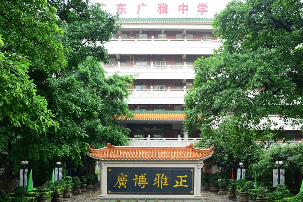 Guangdong Guangya High School said it would ‘continue consulting students, parents, teachers and experts’ after criticism of its new devices. Photo: Handout