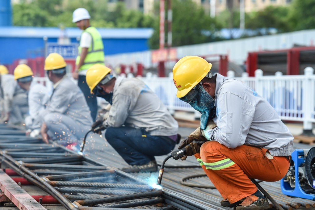 By the end of February, local governments had issued 307.8 billion yuan (US$46 billion) of special-purpose bonds, the majority of which will be used for high-profile infrastructure projects. Photo: Xinhua