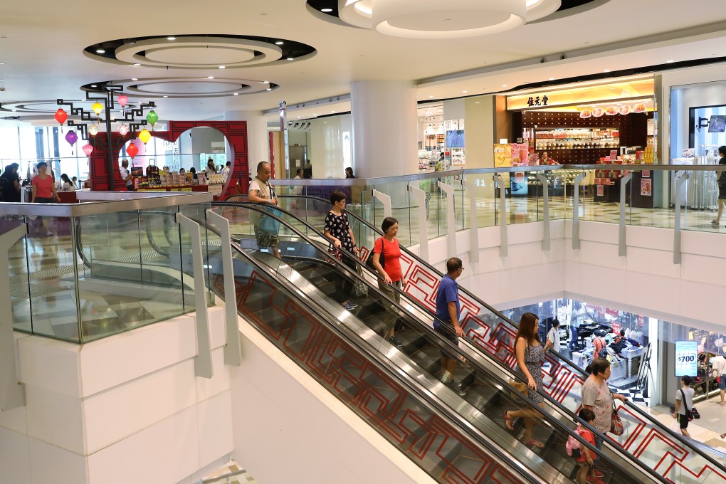 Link Reit manages properties including Temple Mall in Wong Tai Sin. Why is the government proposing buying private properties to set up welfare facilities, when it can just buy back Link Reit? Photo: Sam Tsang