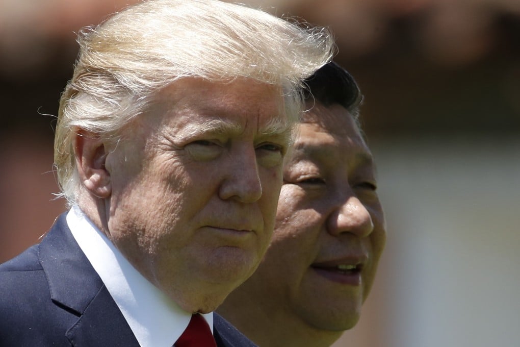 Chinese President Xi Jinping and US President Donald Trump are expected to come together for a summit in March or April, potentially to seal a trade deal. Both men are seen together in Palm Beach, Florida, in April 2017. Photo: AP