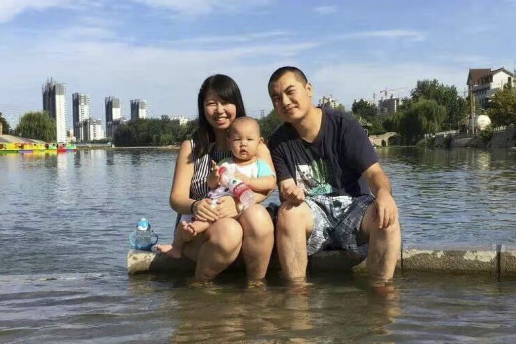 Meng Fanyu and her family are expecting a second child this year but are worried whether they will be able to afford the added costs. Photo: Handout