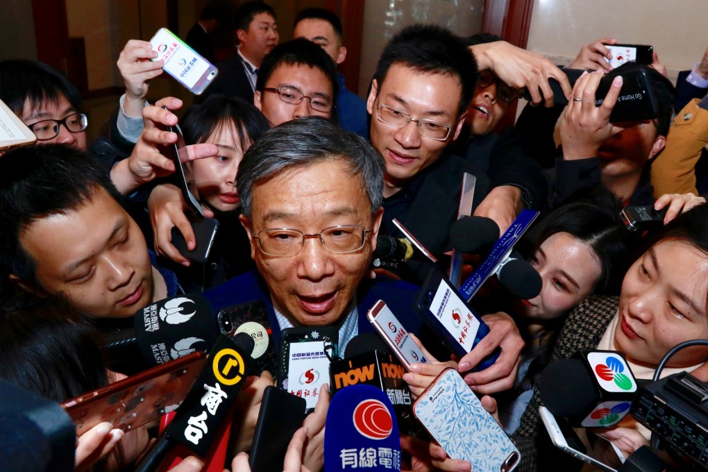 The People’s Bank of China has become more communicative under its new governor, Yi Gang. Photo: Reuters