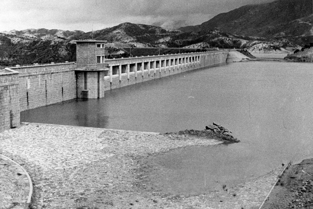 Tai Lam Chung Reservoir in Tuen Mun District in Hong Kong’s New Territories, in 1964. It was the first to be built in the then British colony after the second world war. Photo: SCMP
