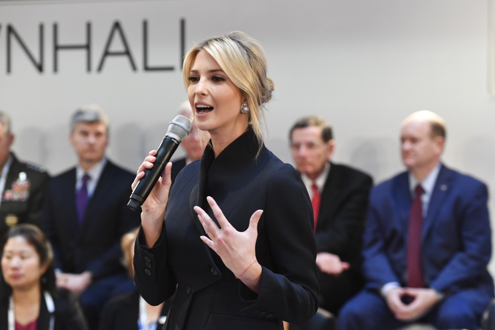 Ivanka Trump speaking at the Munich Security Conference. Photo: AP