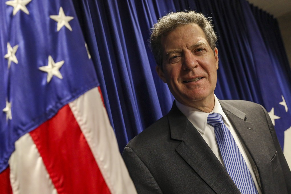 Sam Brownback, US Ambassador-at-Large for International Religious Freedom at the US Consulate General in Hong Kong. Photo: SCMP/Dickson Lee