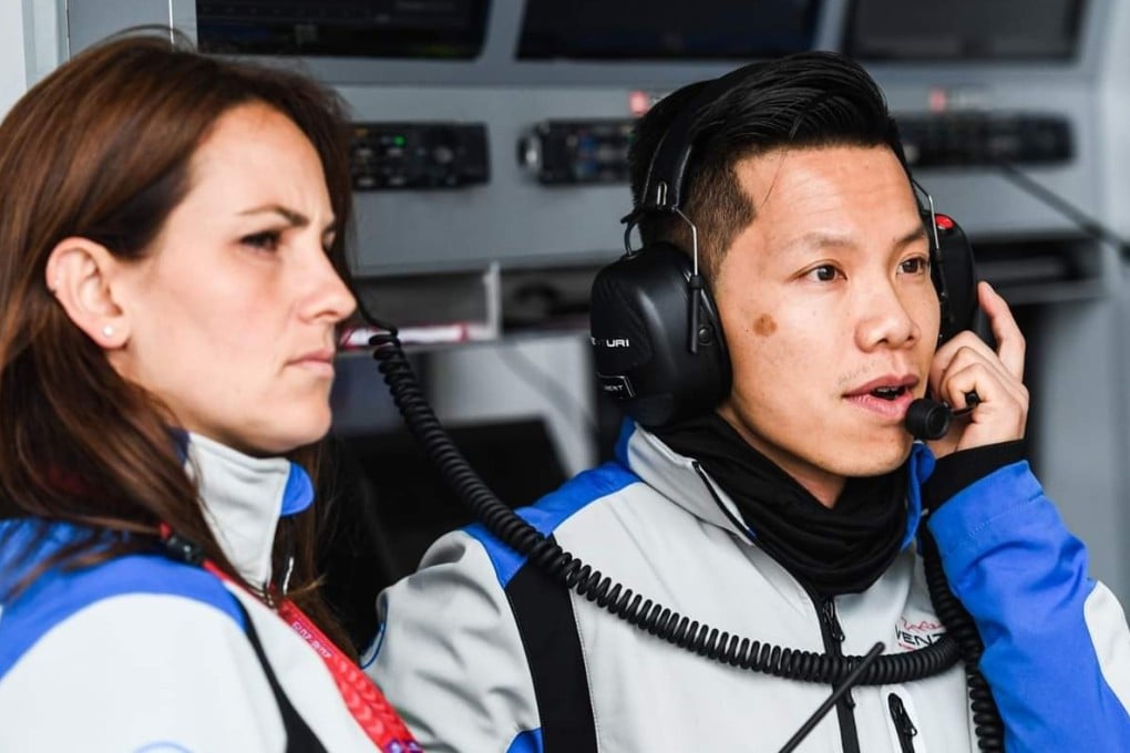 Albert Lau is the race engineer for the Venturi Formula E team. Photo: Albert Lau