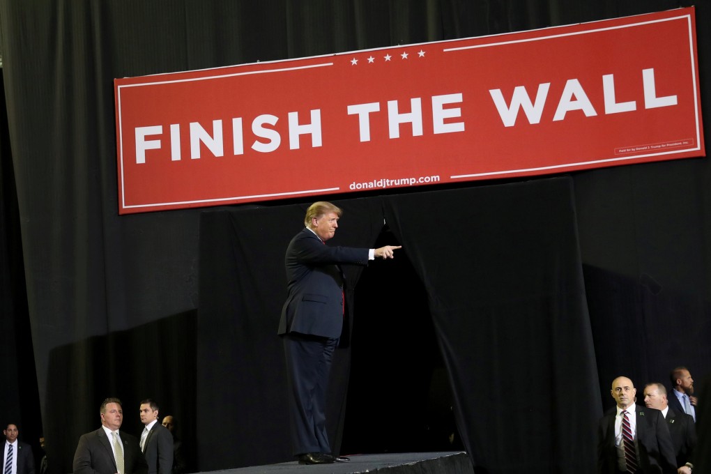 US President Donald Trump preparing a new budget that will seek US$8.6 billion for his signature project. Photo: Reuters