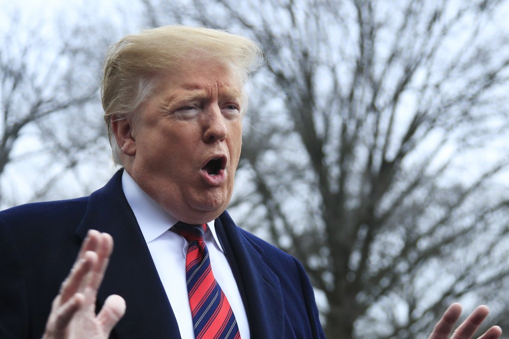 US President Donald Trump has been accused by his political rivals of being a pathological liar. Photo: AP