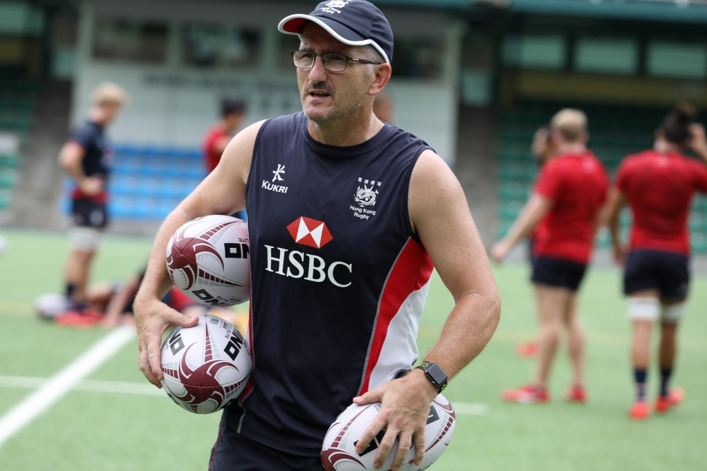Hong Kong Sevens head coach Paul John said he was happy with the group his team has been slotted into for 2019, but obviously nothing matters once the play starts. Photo: Nora Tam