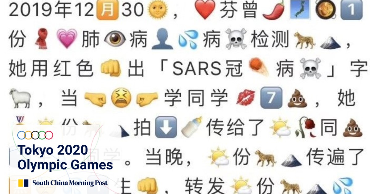 Censored Coronavirus News Shows Up Again As Emoji Morse Code And Ancient Chinese South China Morning Post