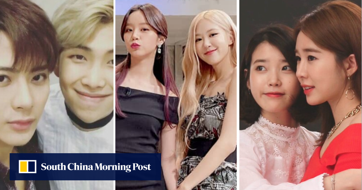 K Pop Idols Who Are Bffs For Life From Bts Rm And Got7 S Jackson To Blackpink S Rose And Girl S Day S Hyeri But How Did They All Meet South China Morning Post