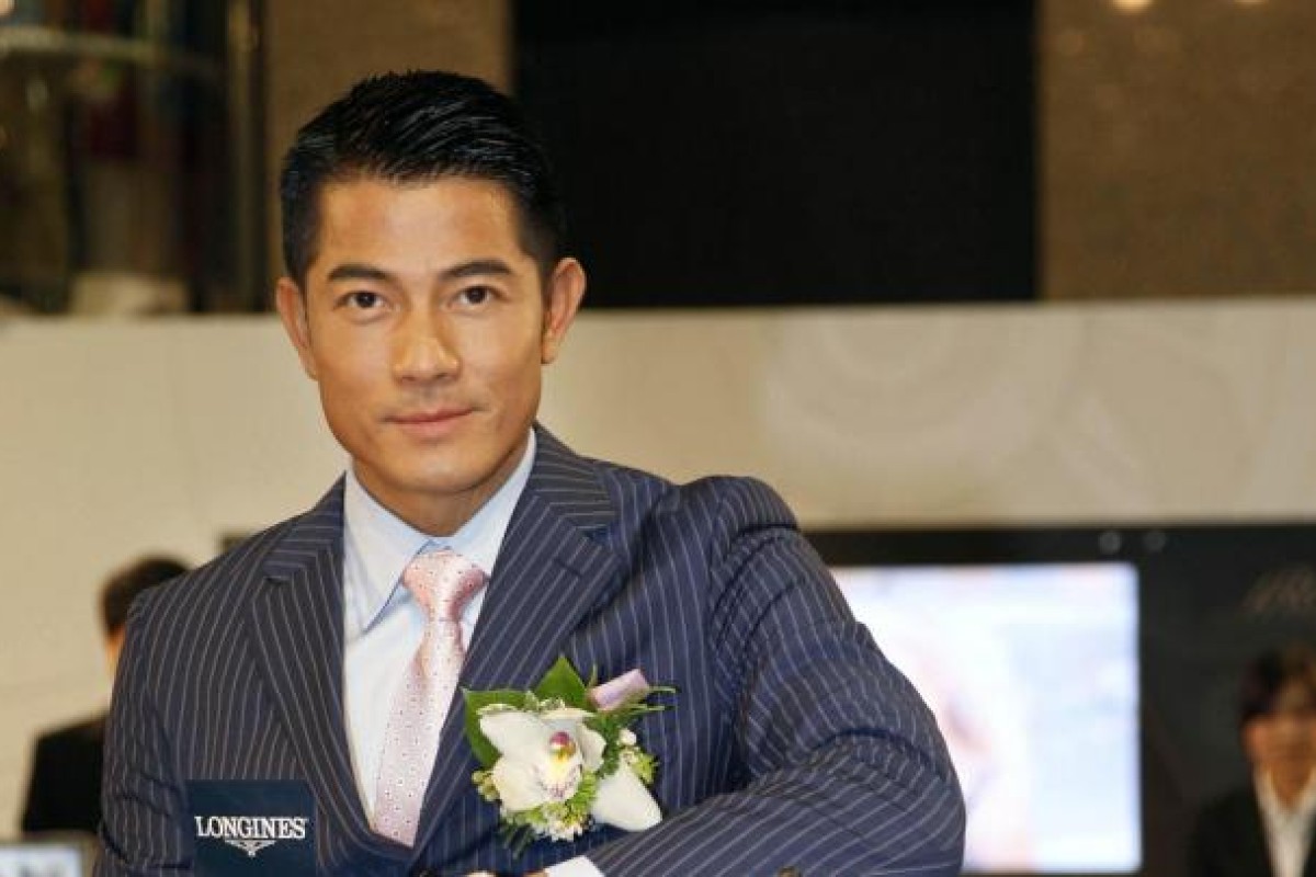 Aaron Kwok opens Longines exhibition at Times Square South China