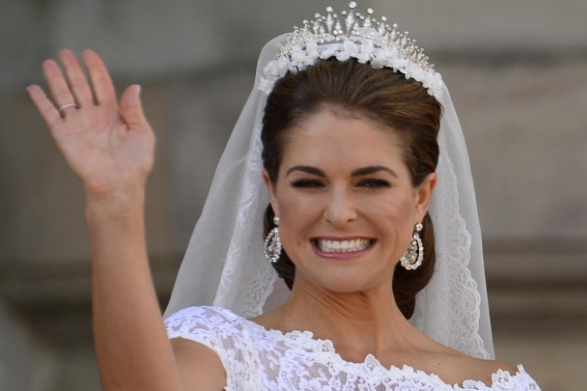 Sweden's wild child Princess Madeleine marries New York banker