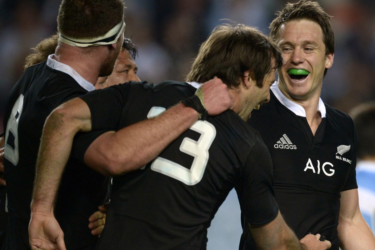 Dan Carter Haka New Zealand v South Africa Auckland 2013