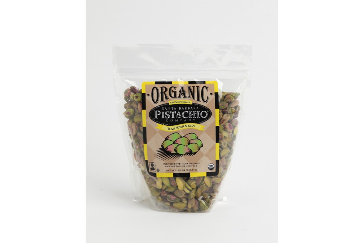 Santa Barbara Pistachio Company Salted Organic Pistachios - 12oz