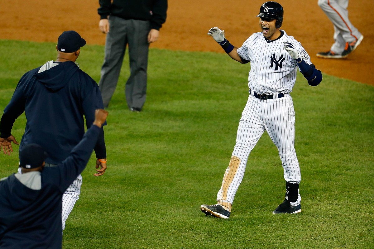 Derek Jeter ends Yankee Stadium farewell with game-winning hit