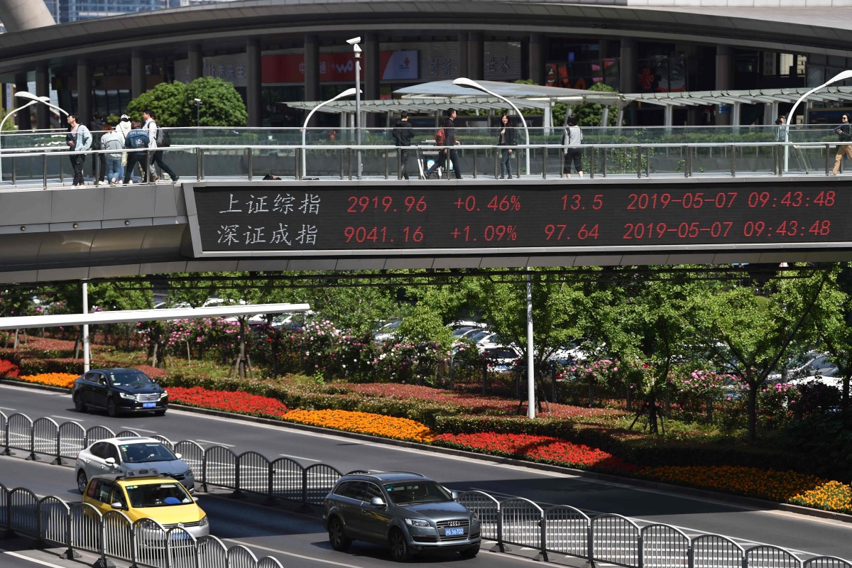 Stocks Blog: China benchmarks drop amid US-China trade war concerns