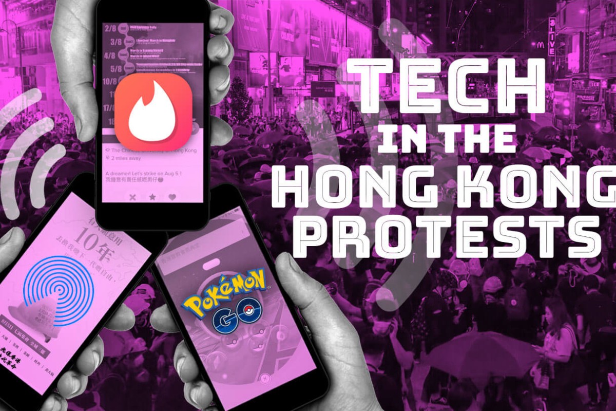 How Hong Kong protesters are using Tinder and Pokémon Go | South China  Morning Post