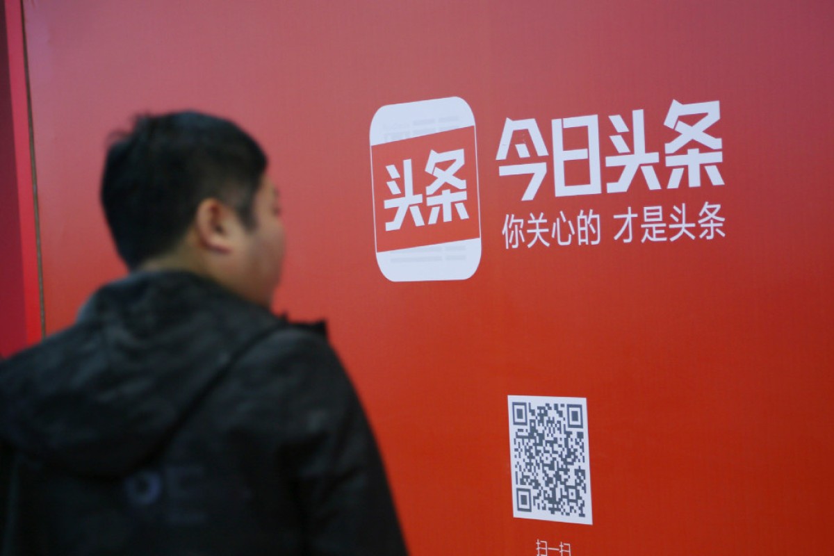 ByteDance’s popular news app Toutiao launched a new search engine in August. (Picture: Reuters)