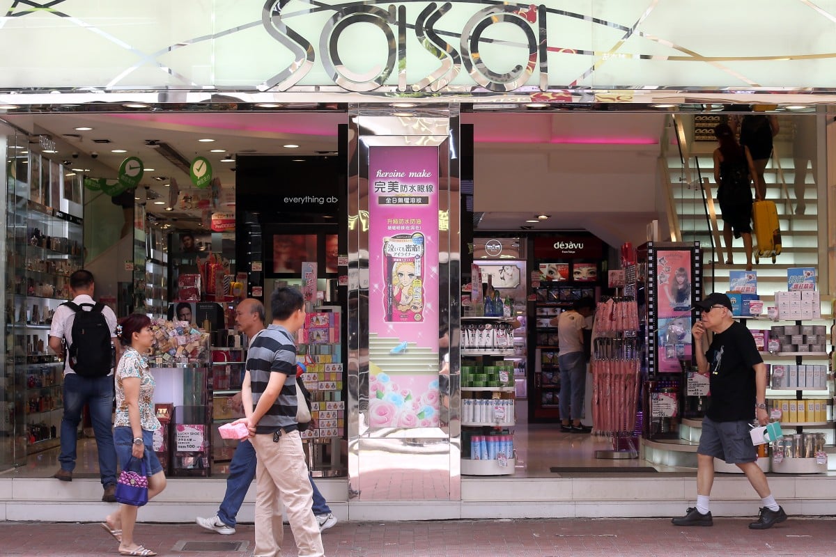 Sa Sa, Hong Kong's largest cosmetics chain, is closing all of its stores in Singapore and cutting 170 jobs as it reels from the anti-government protests and the US-China trade war. Photo: Dickson Lee