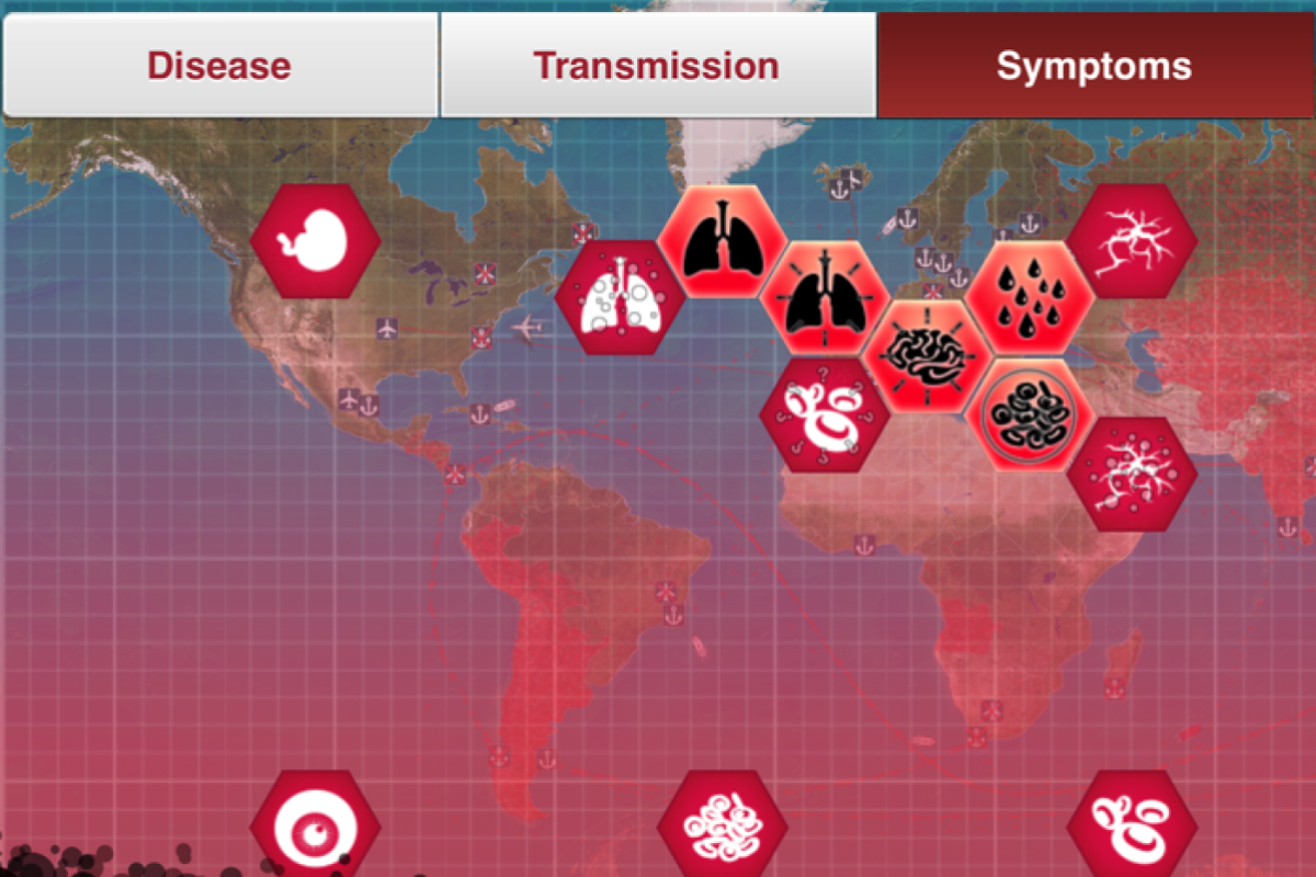 Plague Simulation Game