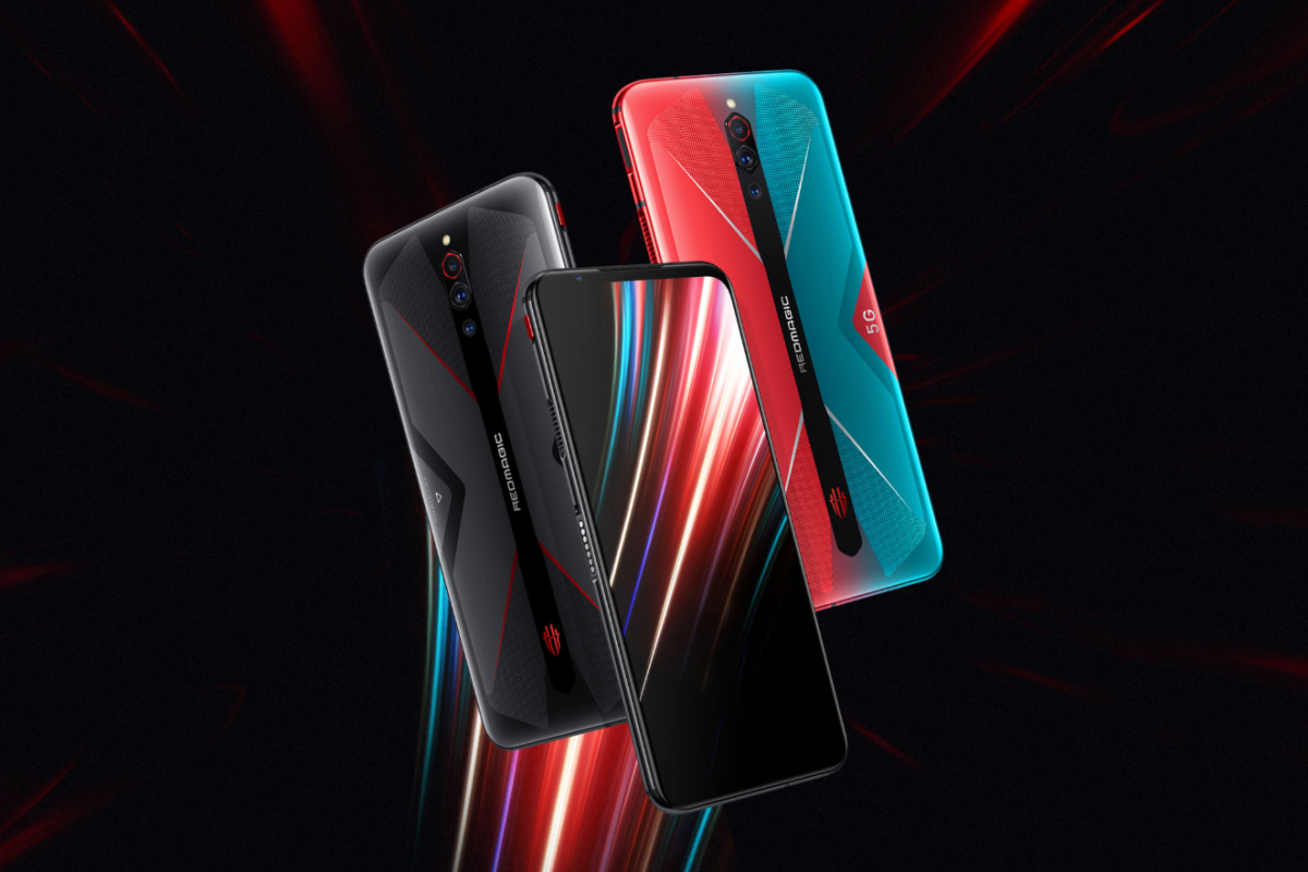 The Nubia 5G Red Magic phone comes in three colors and is equipped with high-end specs. (Picture: Nubia)