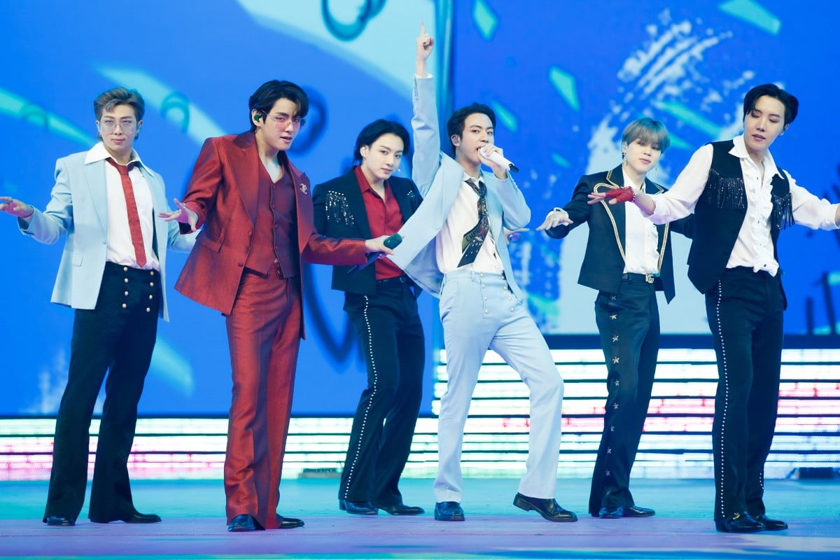 BTS were one of the highly anticipated performances of the night. Photo: CJ ENM