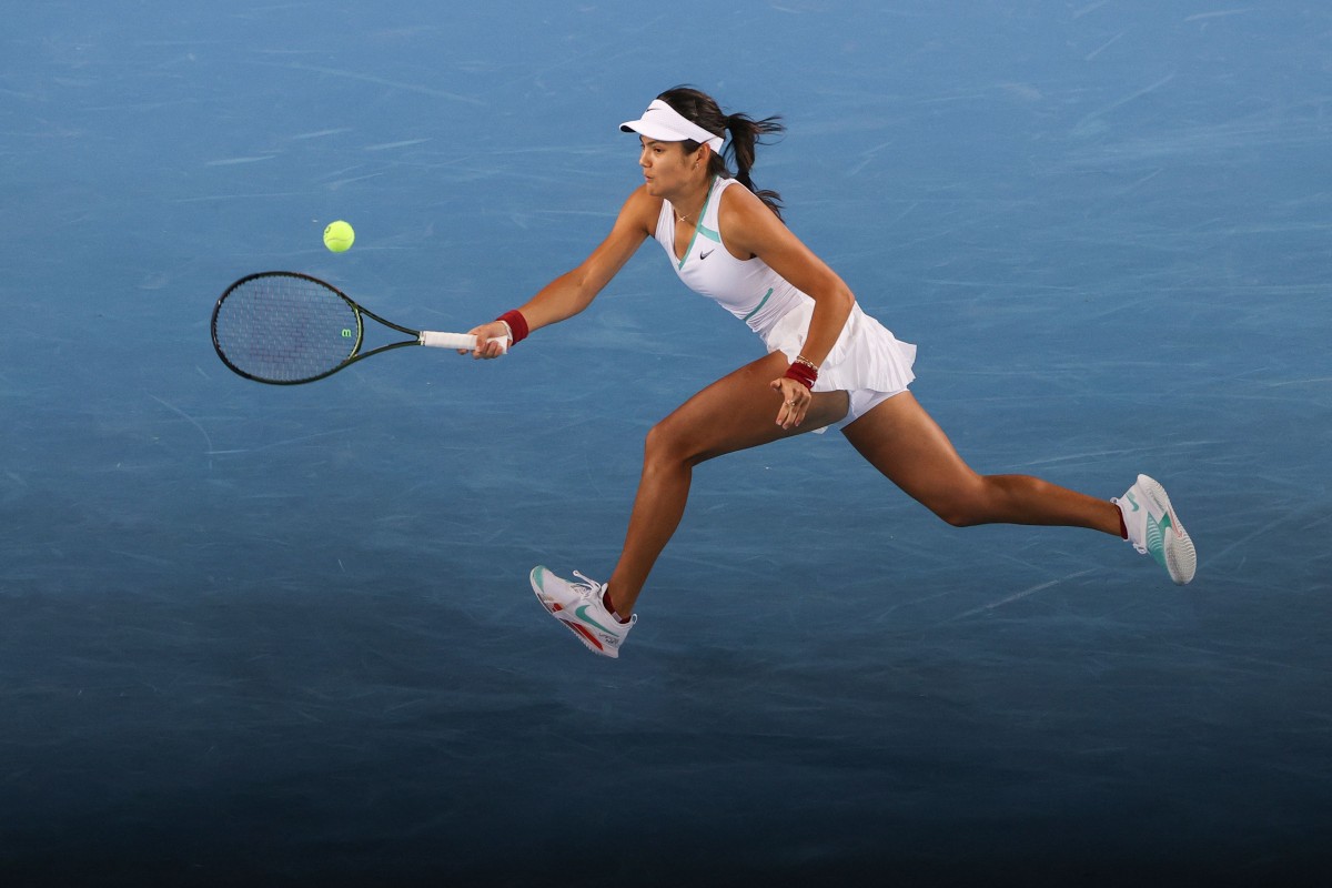 Emma Raducanu crashes out of the Australian Open after losing to Danka Kovinic. Photo: AFP