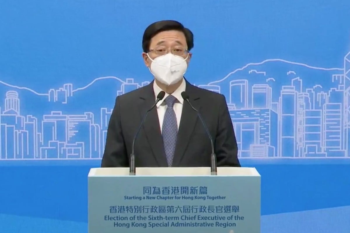 As it happened: Hong Kong chief executive hopeful John Lee says city must remain a diverse and inclusive global metropolis